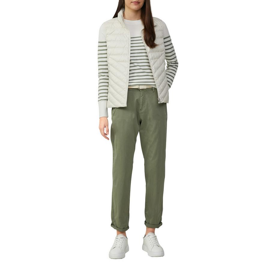S. Oliver Red Label Pantalon Chino avec Ceinture Tressée  