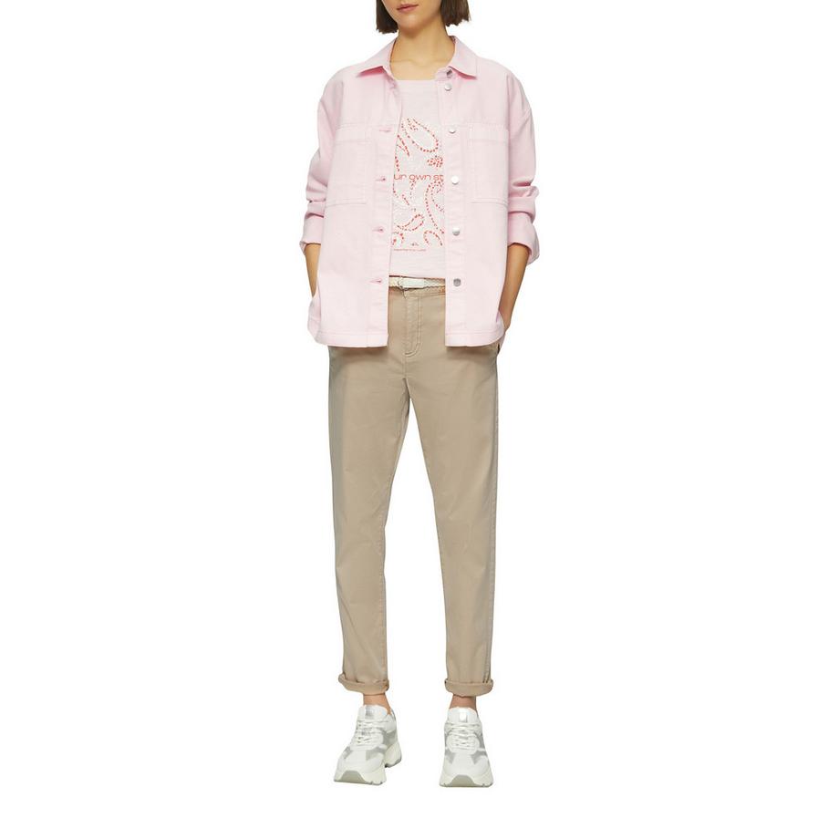 S. Oliver Red Label Pantaloni Chino con Cintura Intrecciata  