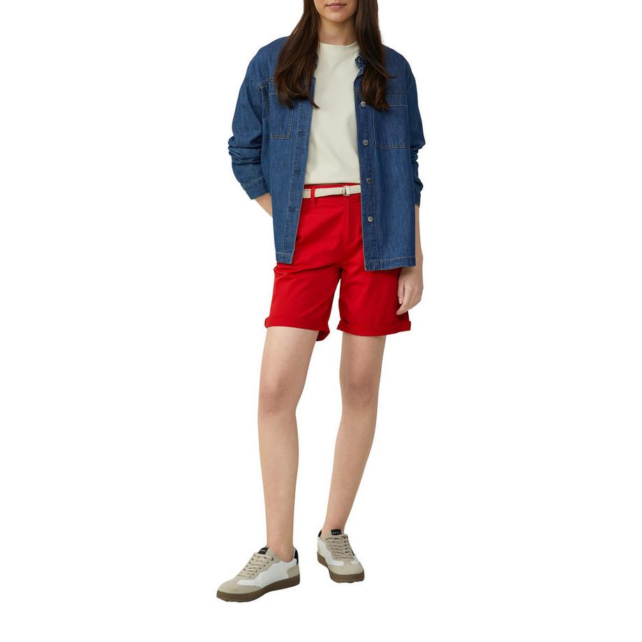 S. Oliver Red Label Damen Shorts mit Gürtel  