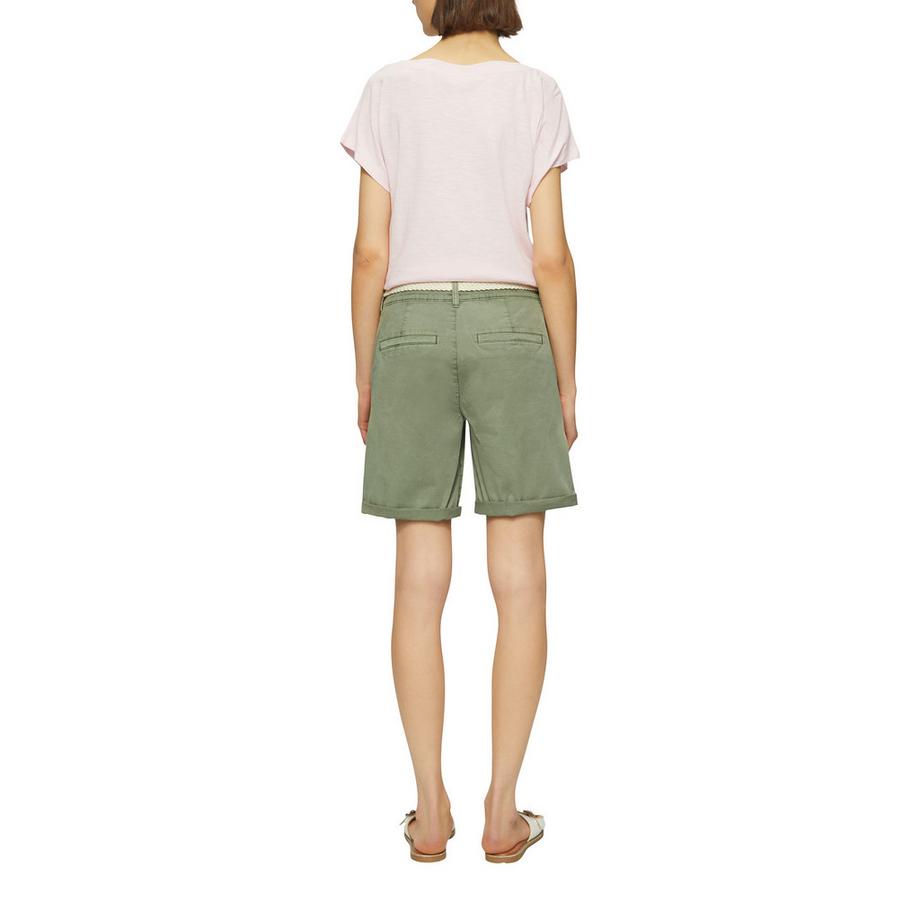 S. Oliver Red Label Damen Shorts mit Gürtel  