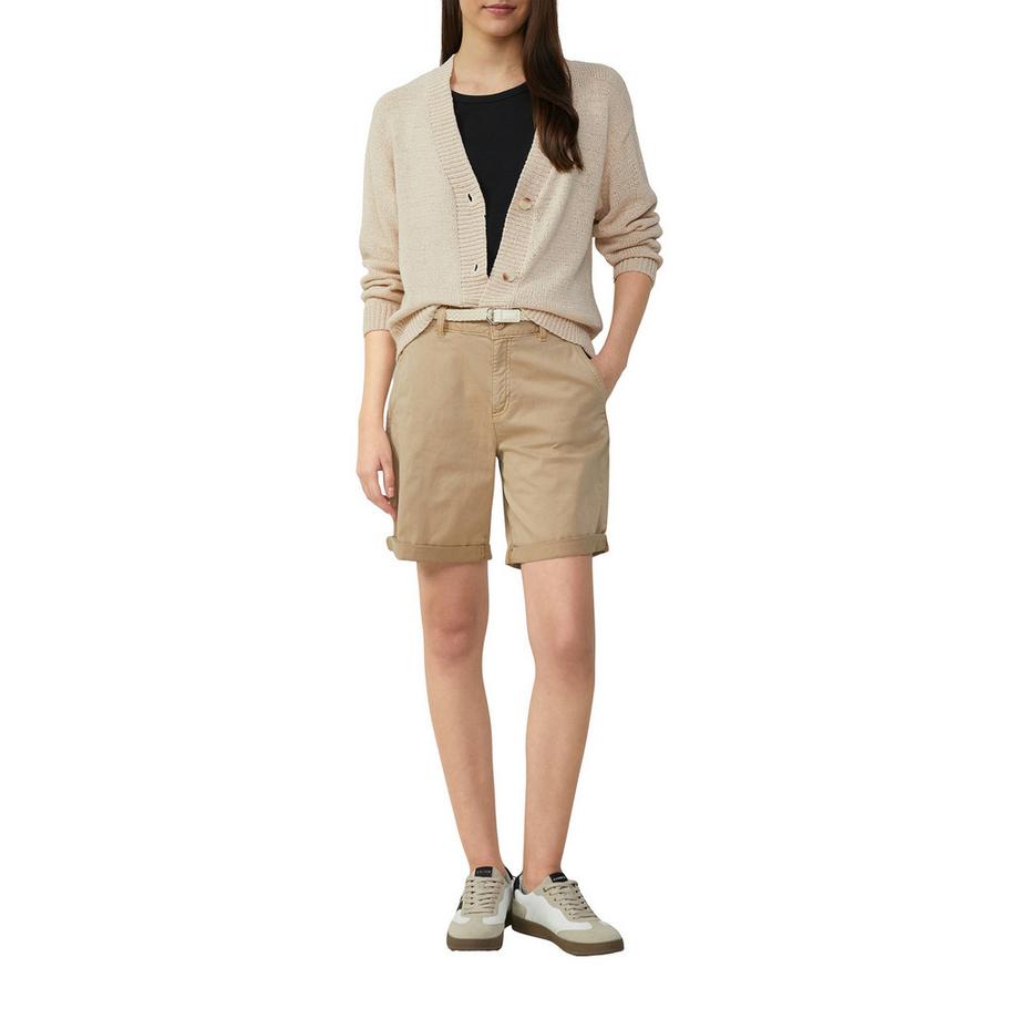 S. Oliver Red Label Damen Shorts mit Gürtel  