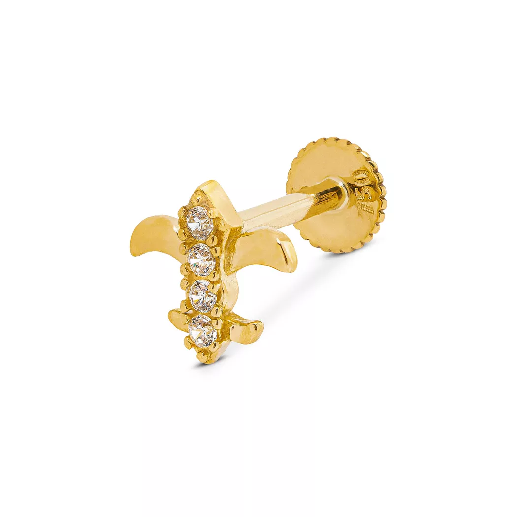Studio Marquise - Piercing, One Size, Gelbgold