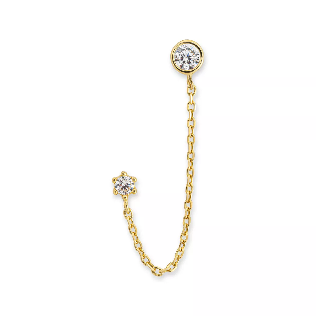 Studio Marquise - Ohrringe, One Size, Gelbgold 2