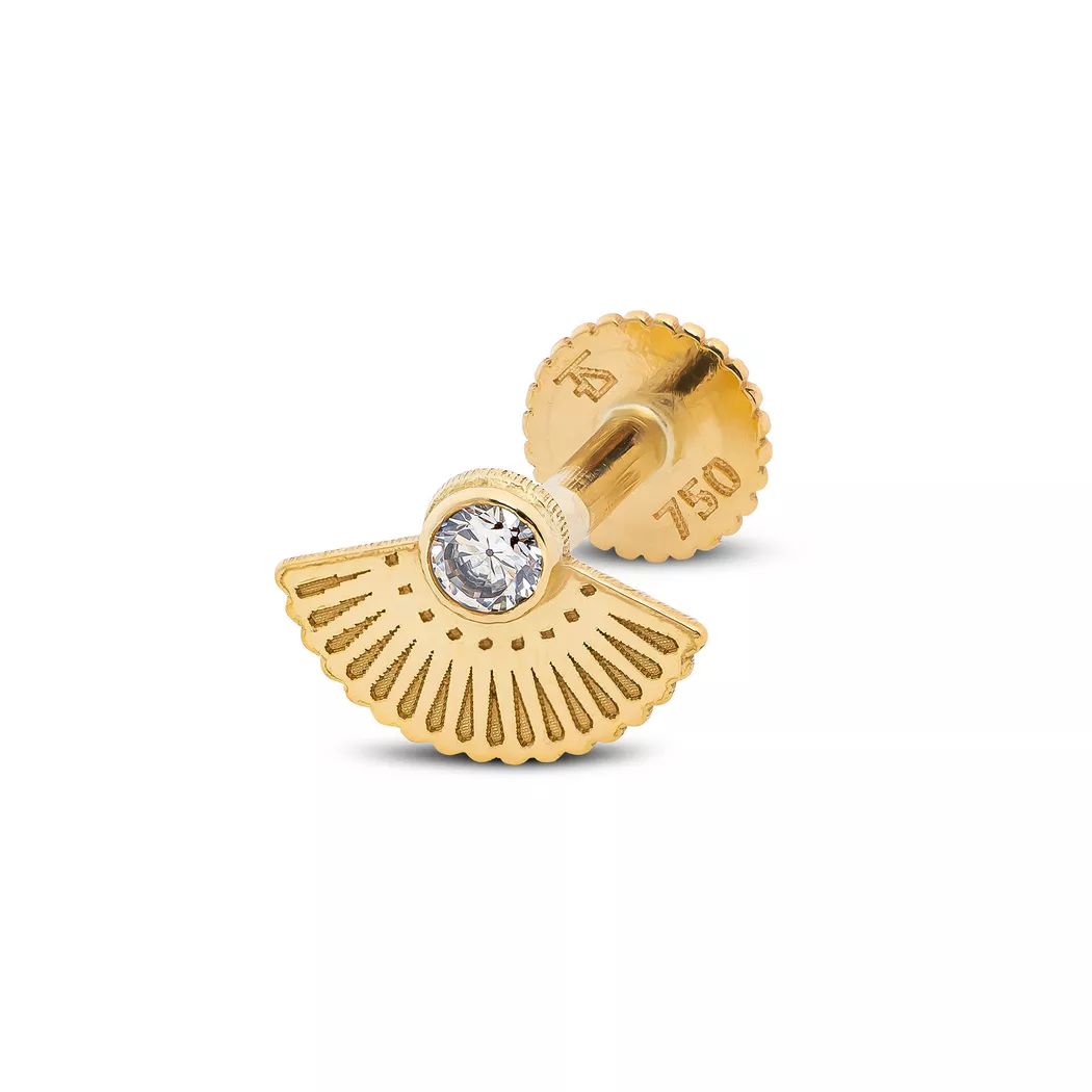 Studio Marquise - Piercing, One Size, Gelbgold