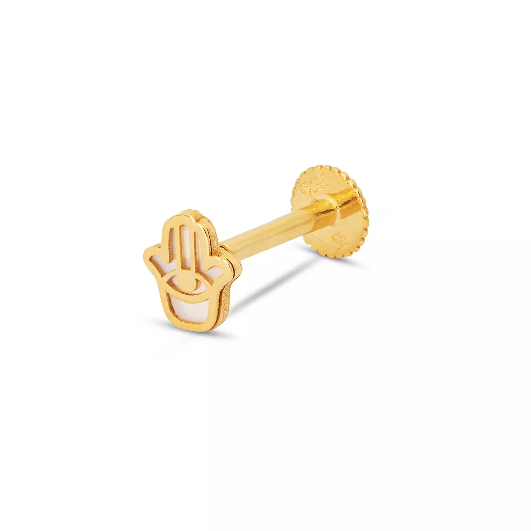 Studio Marquise - Piercing, One Size, Gelbgold 2