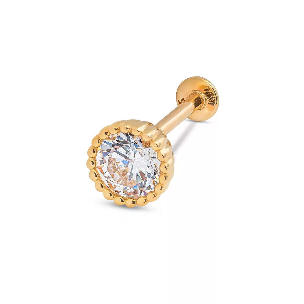 Studio Marquise - Piercing, One Size, Gelbgold 8