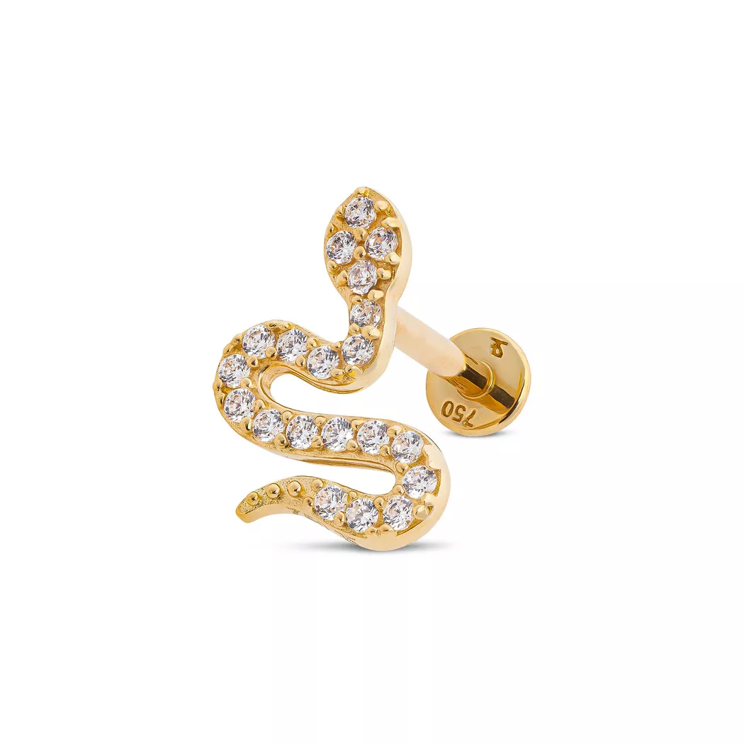 Studio Marquise - Piercing, One Size, Gelbgold 5