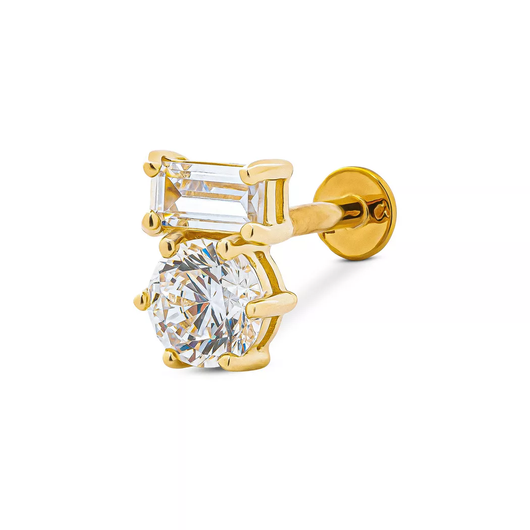 Studio Marquise - Piercing, One Size, Gelbgold
