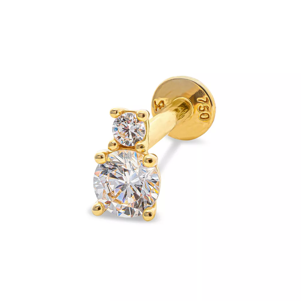 Studio Marquise - Piercing, One Size, Gelbgold