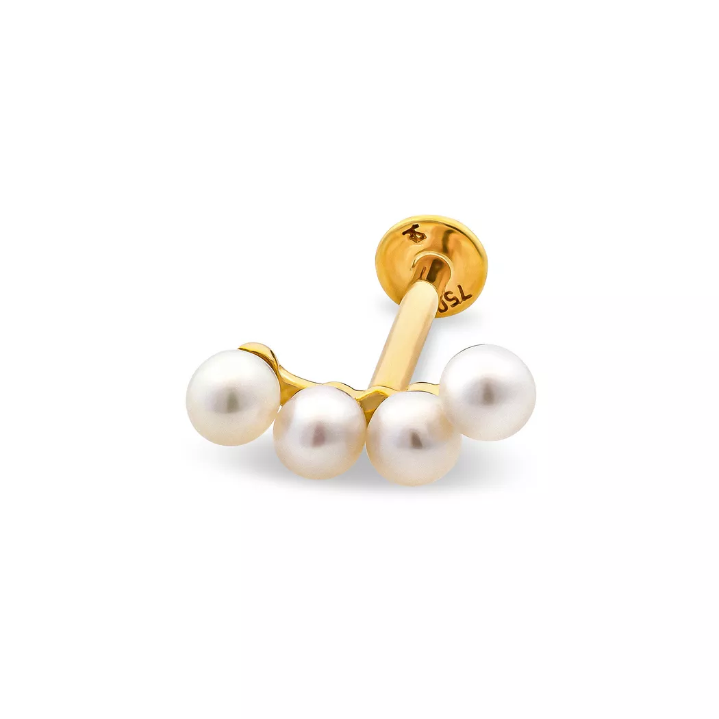 Studio Marquise - Piercing, One Size, Gelbgold