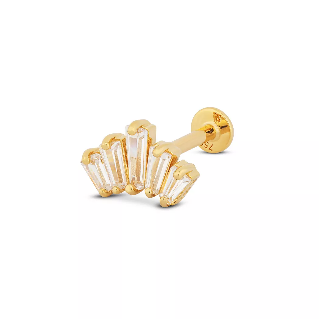 Studio Marquise - Piercing, One Size, Gelbgold