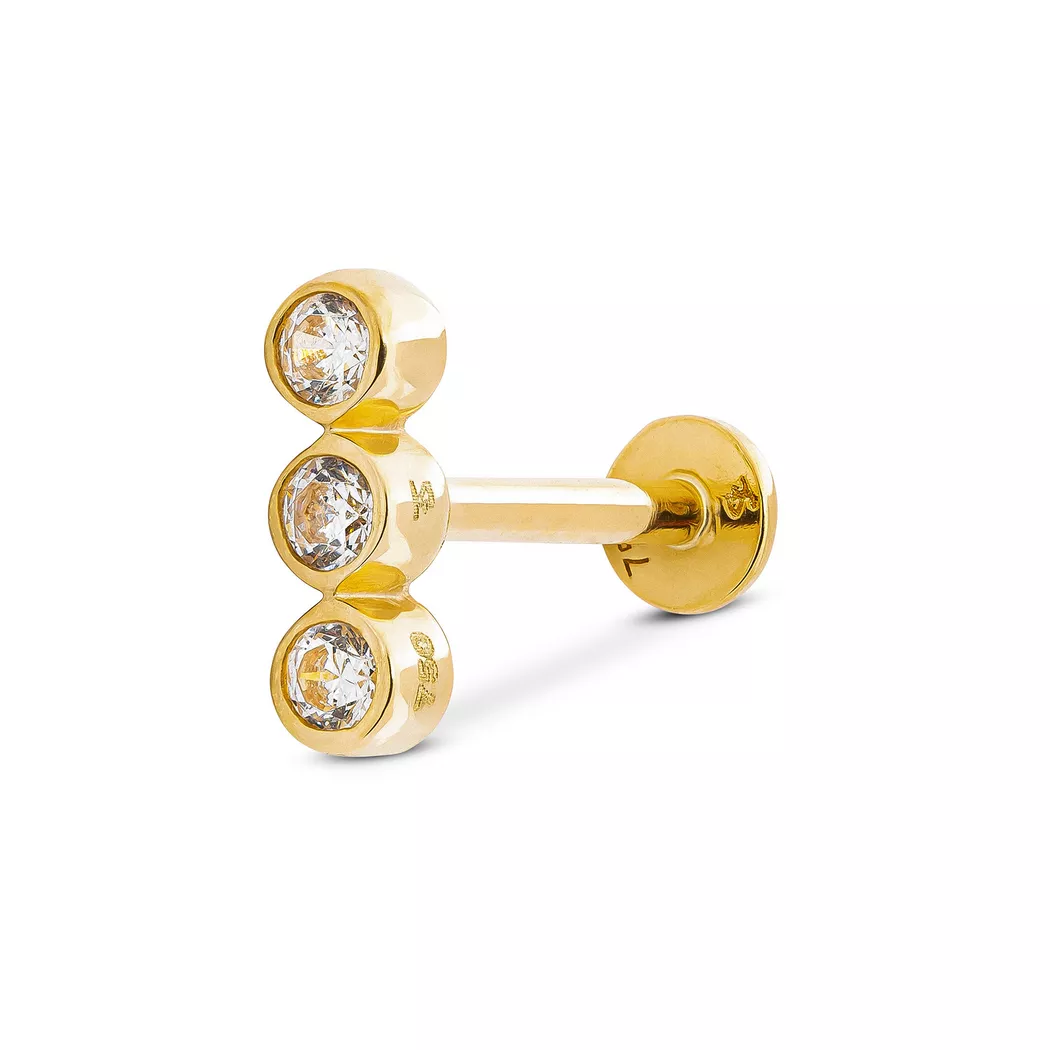 Studio Marquise - Piercing, One Size, Gelbgold