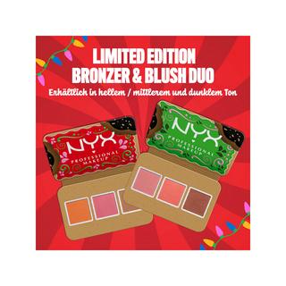 NYX-PROFESSIONAL-MAKEUP Buttermelt Face Palette Blush und Bronzer Duo Light 