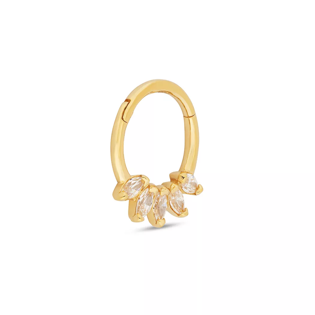 Studio Marquise - Piercing, One Size, Gelbgold
