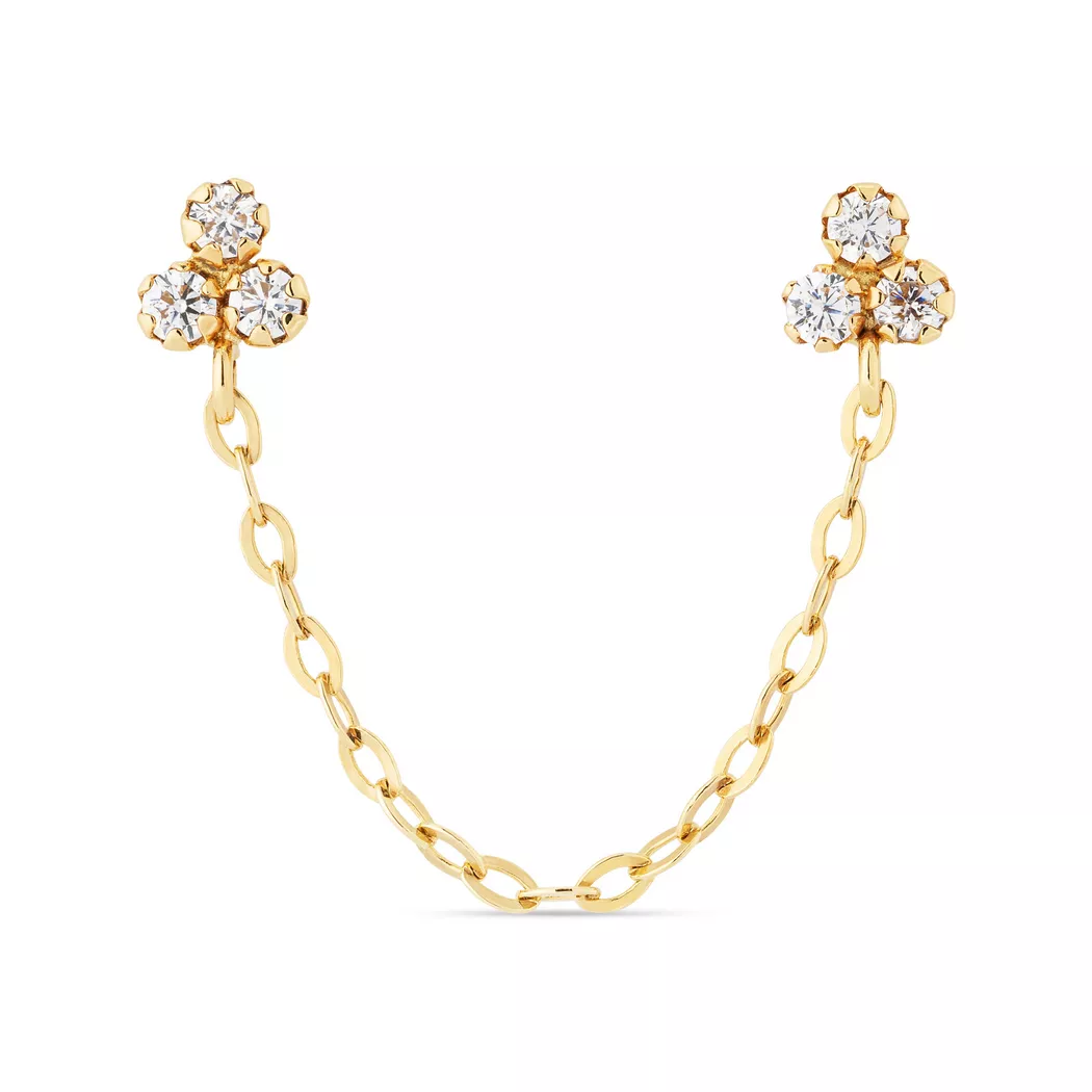 Studio Marquise - Piercing, One Size, Gelbgold