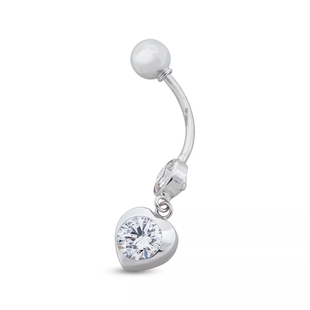 Studio Marquise - Piercing, One Size, Weissgold