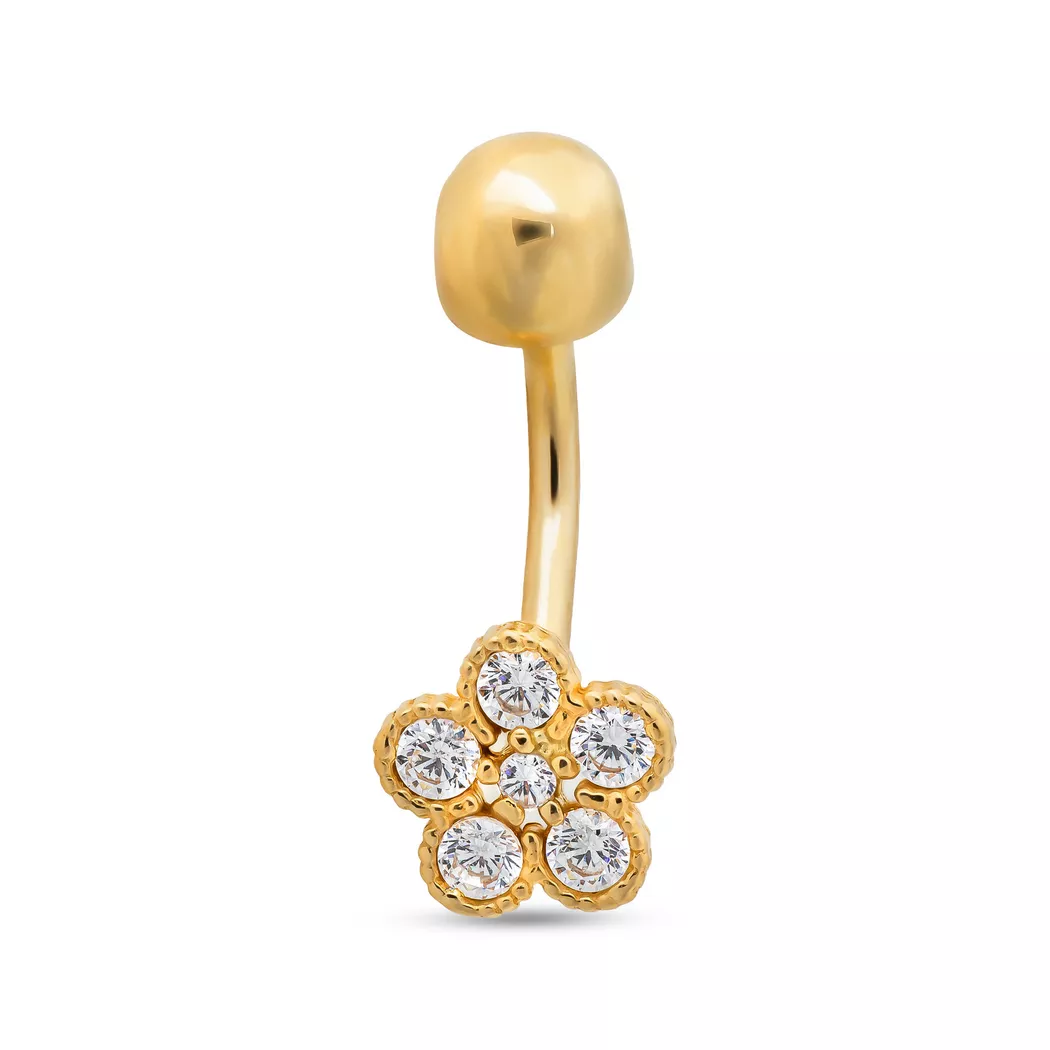 Studio Marquise - Piercing, One Size, Gelbgold 9