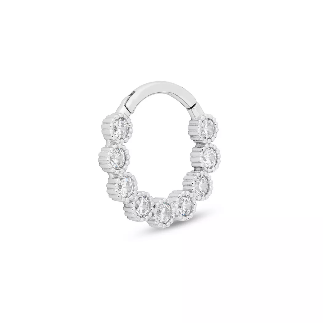 Studio Marquise - Piercing, One Size, Weissgold 5
