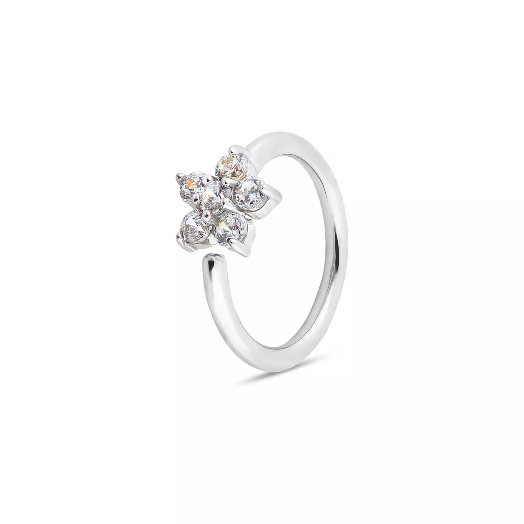 Studio Marquise - Piercing, One Size, Weissgold 7