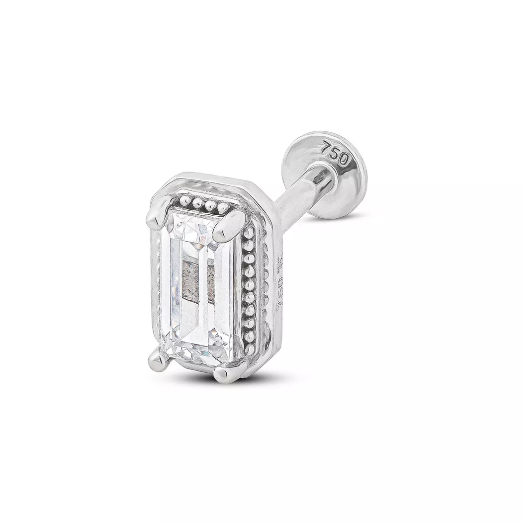 Studio Marquise - Piercing, One Size, Weissgold 3