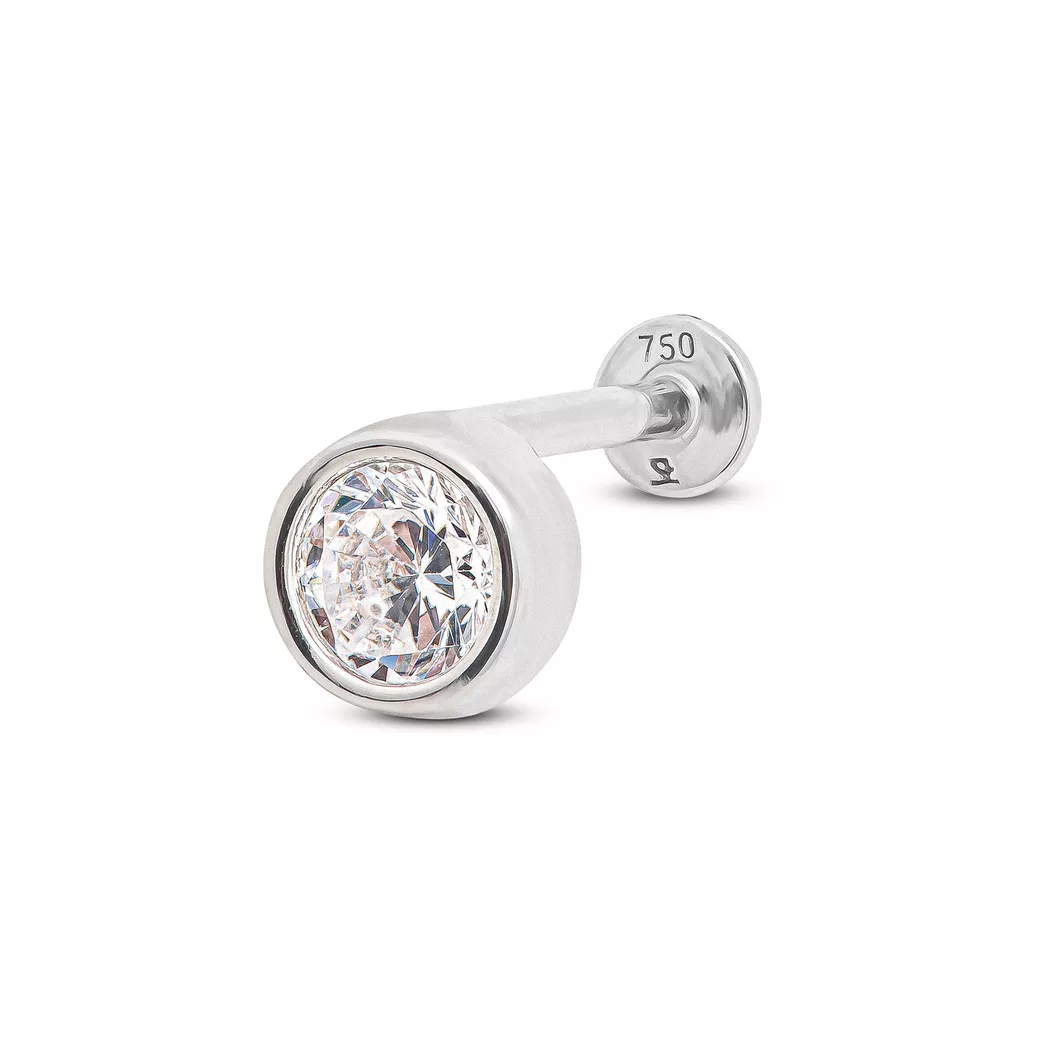 Studio Marquise - Piercing, One Size, Weissgold 10