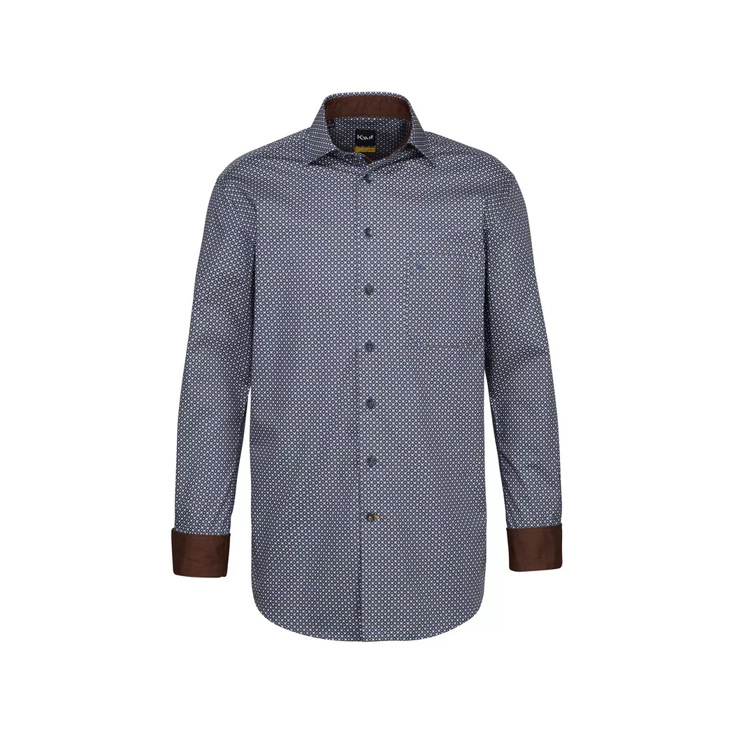 Kauf - Hemd, Modern Fit, langarm, für Herren, Blau, Größe 40