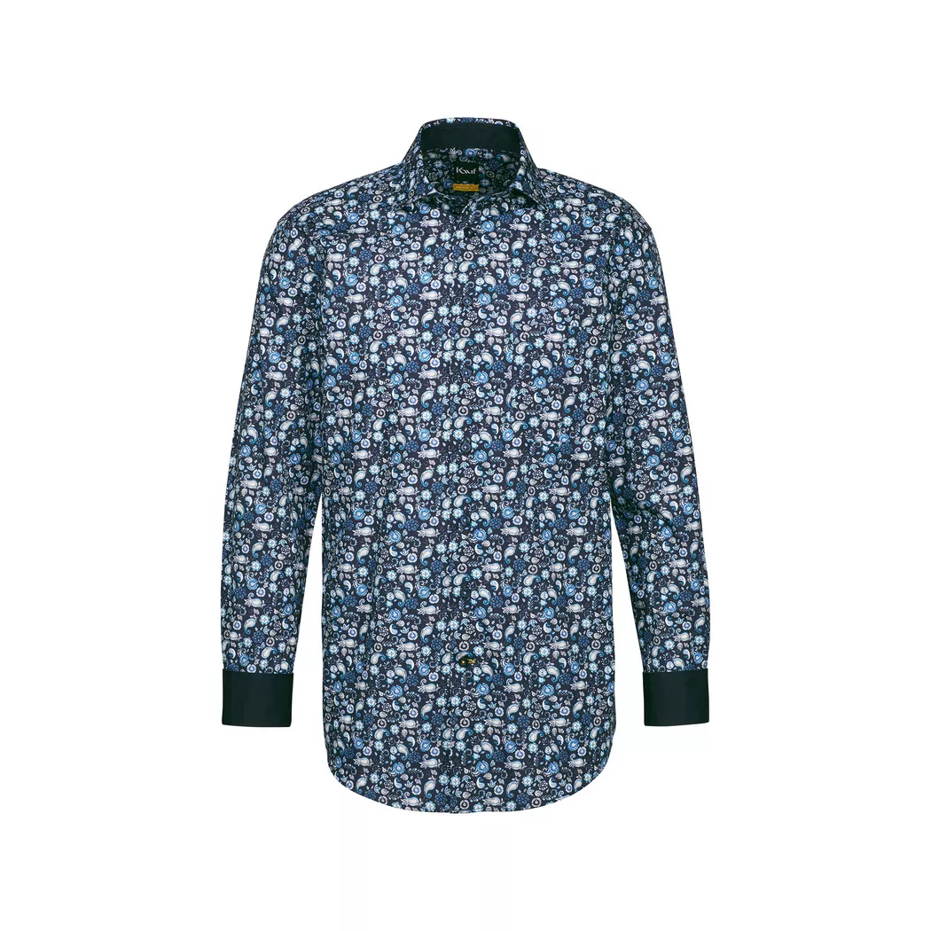 Kauf - Hemd, Modern Fit, langarm, für Herren, Blau, Größe 40