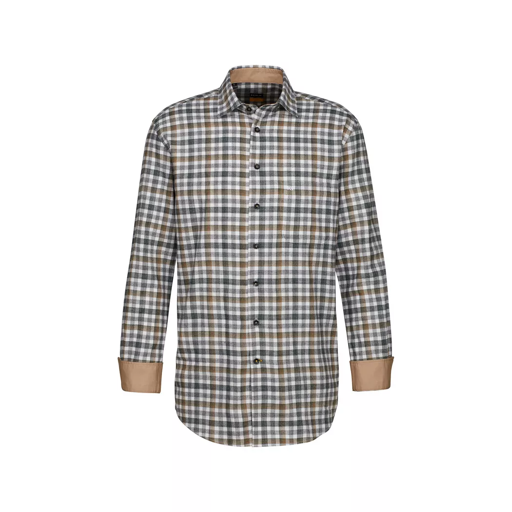 Kauf - Hemd, Modern Fit, langarm, für Herren, Multicolor, Größe 38