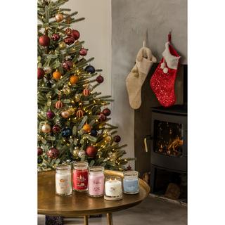 YANKEE CANDLE Candela profumata in vetro Big Apple Christmas 