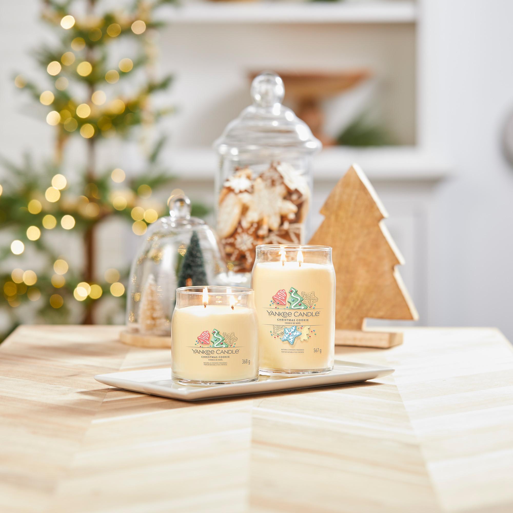 YANKEE CANDLE Candela profumata in vetro Christmas Cookie 