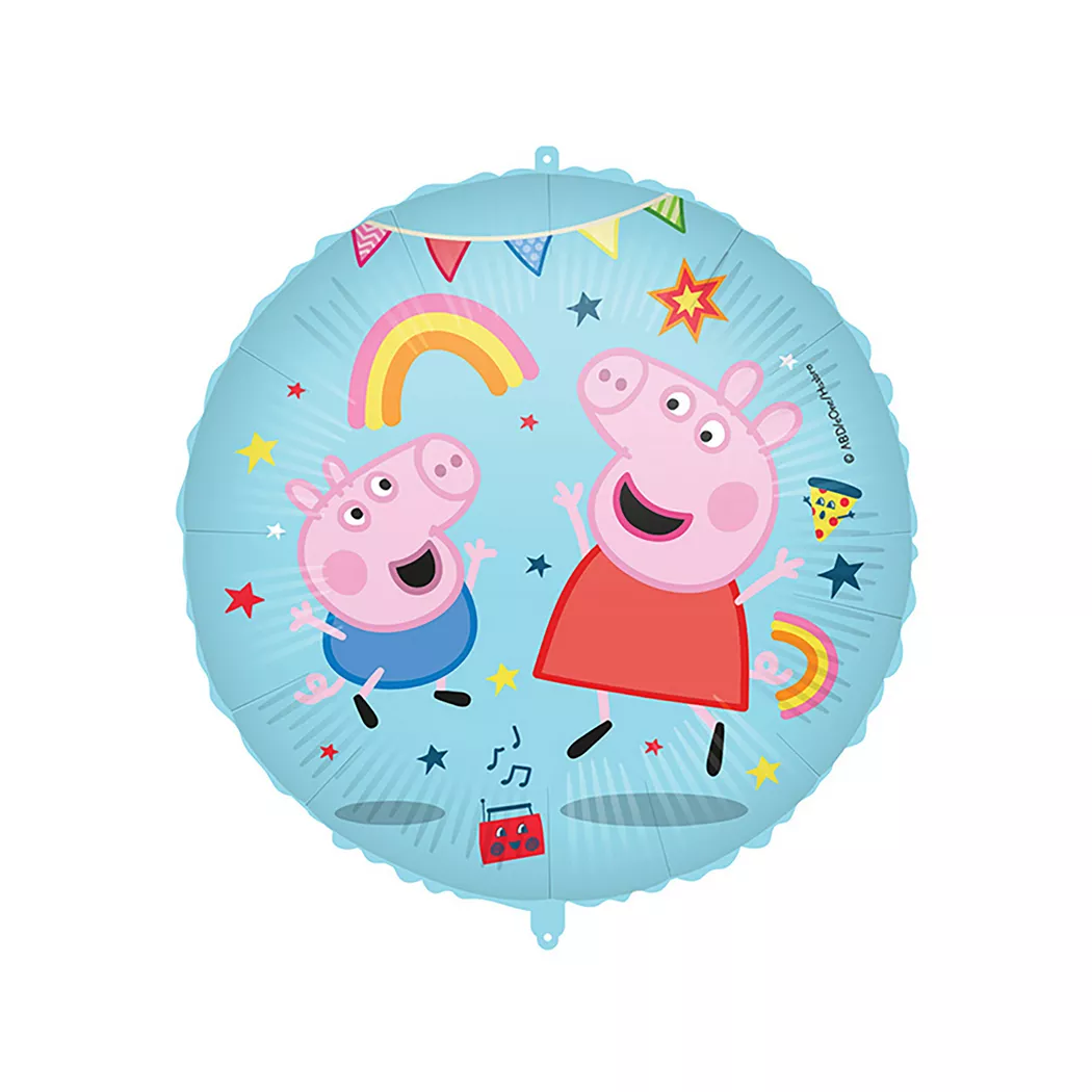 Procos - Folienballon Happy Birthday Cake, Multicolor