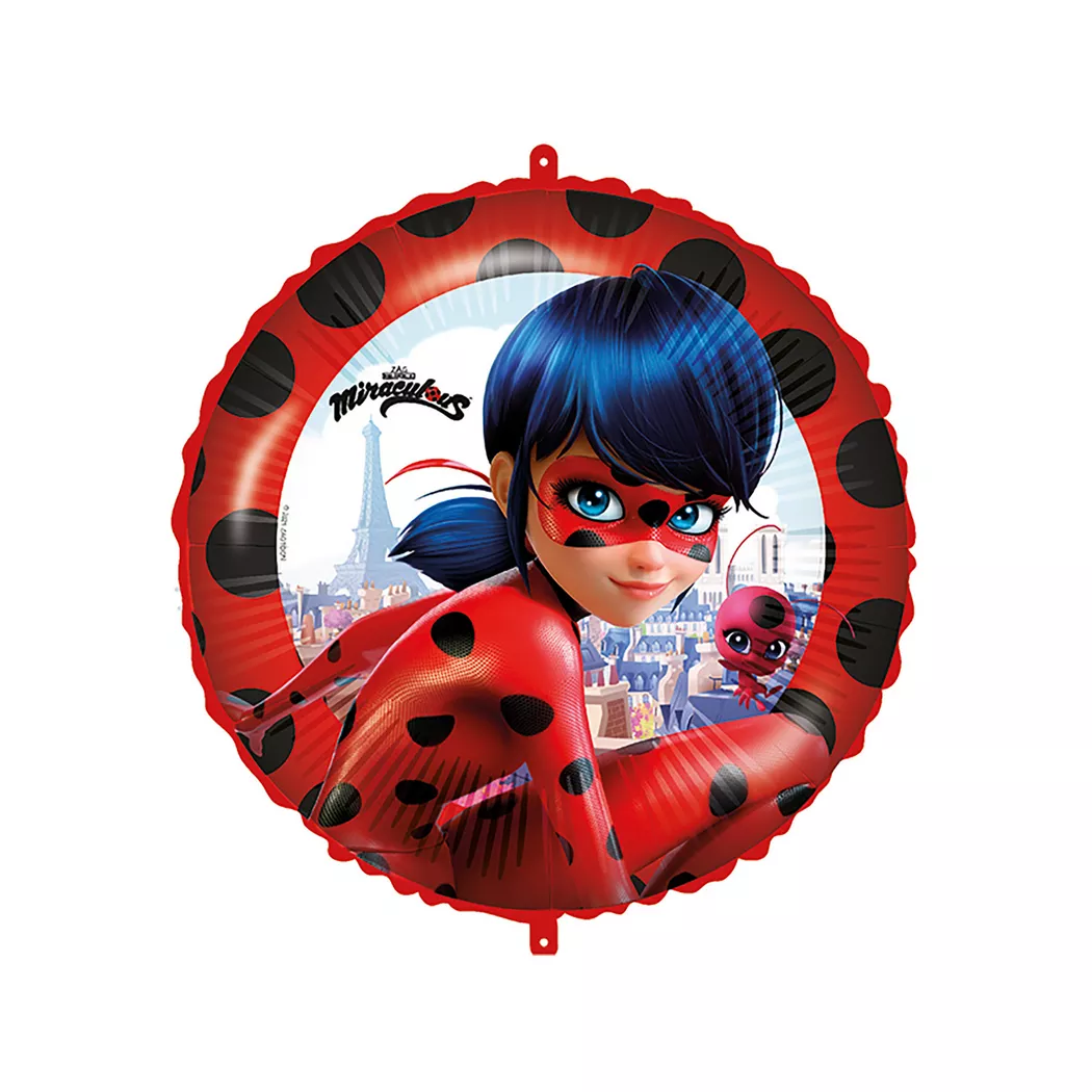 Procos - Folienballon Ladybug, Rot