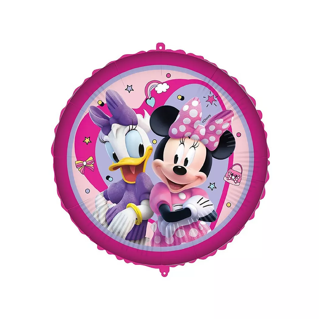 Procos - Folienballon Minnie Mouse, Rosa