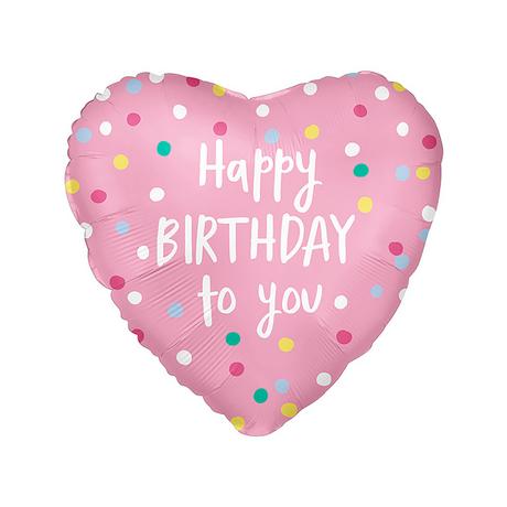 Procos  Pallone in foil cuore Happy Birthday 