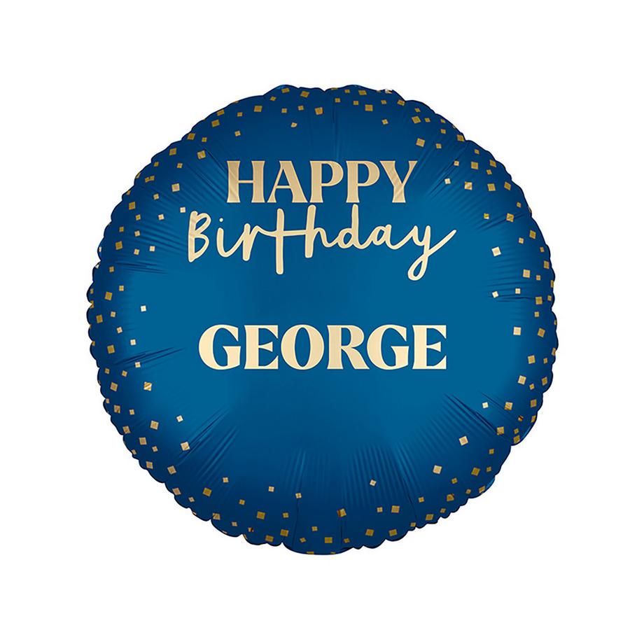 Procos  Folienballon Personalisiert Blau 