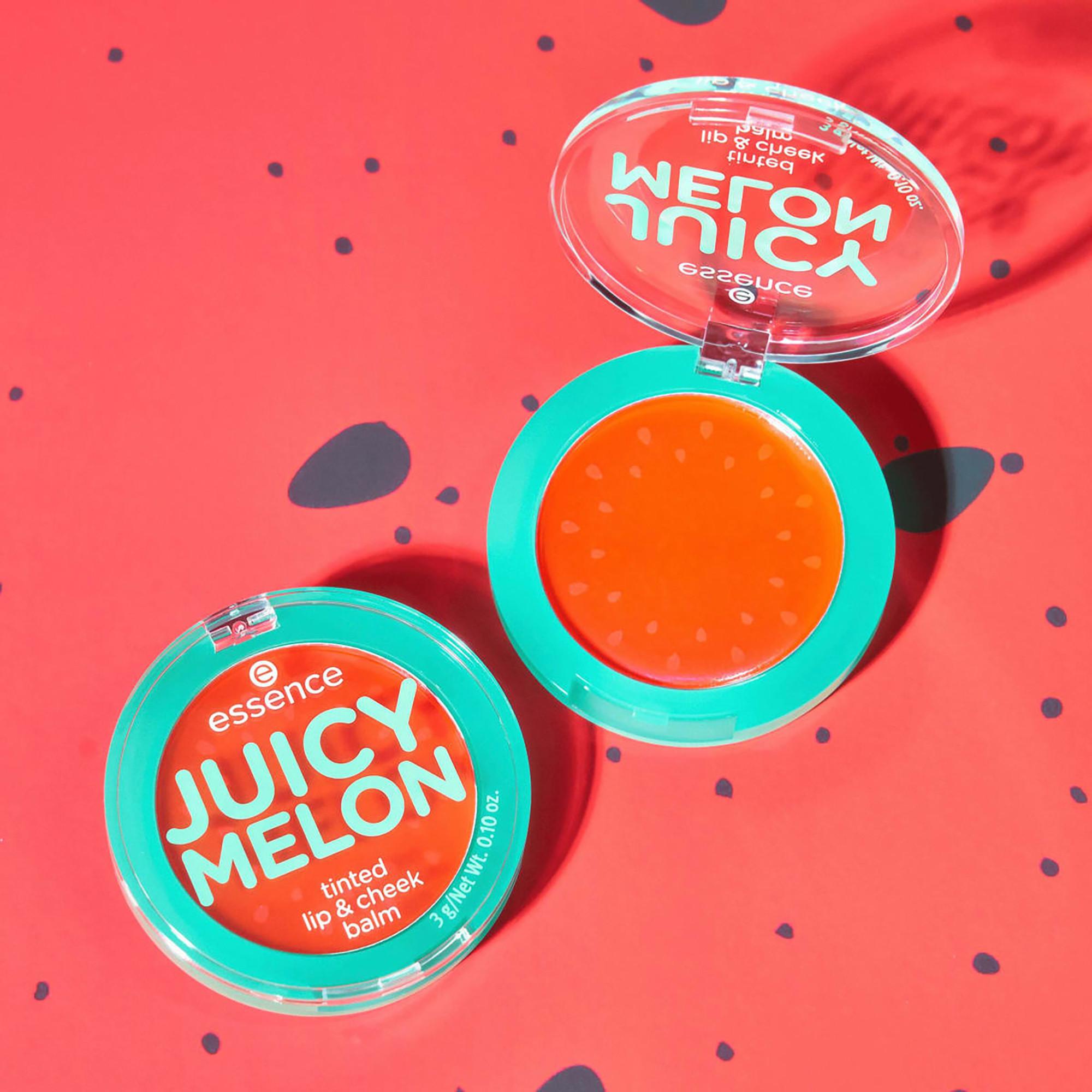 essence Juicy Melon Tinted lip & Cheek balm 