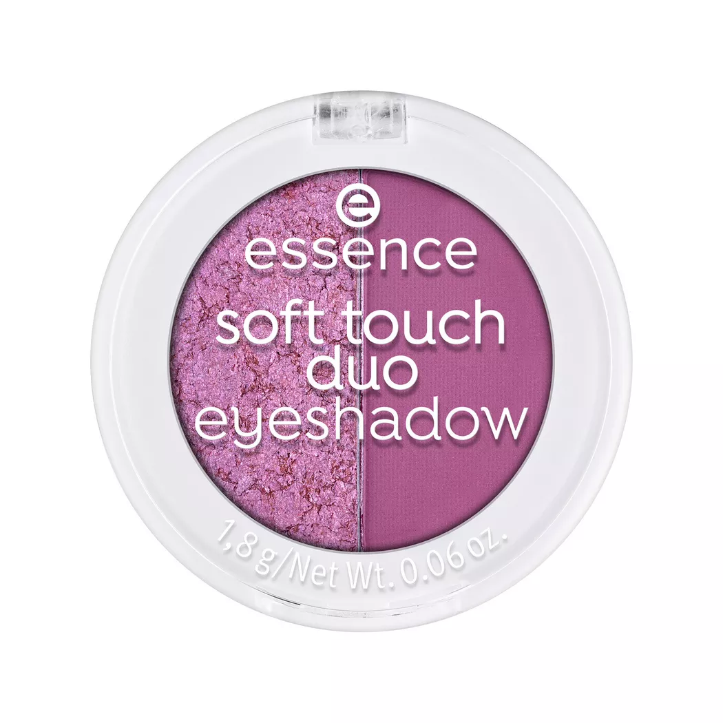 Essence - Soft Touch Duo Eyeshadow, 1.8 g,  Berry Crush