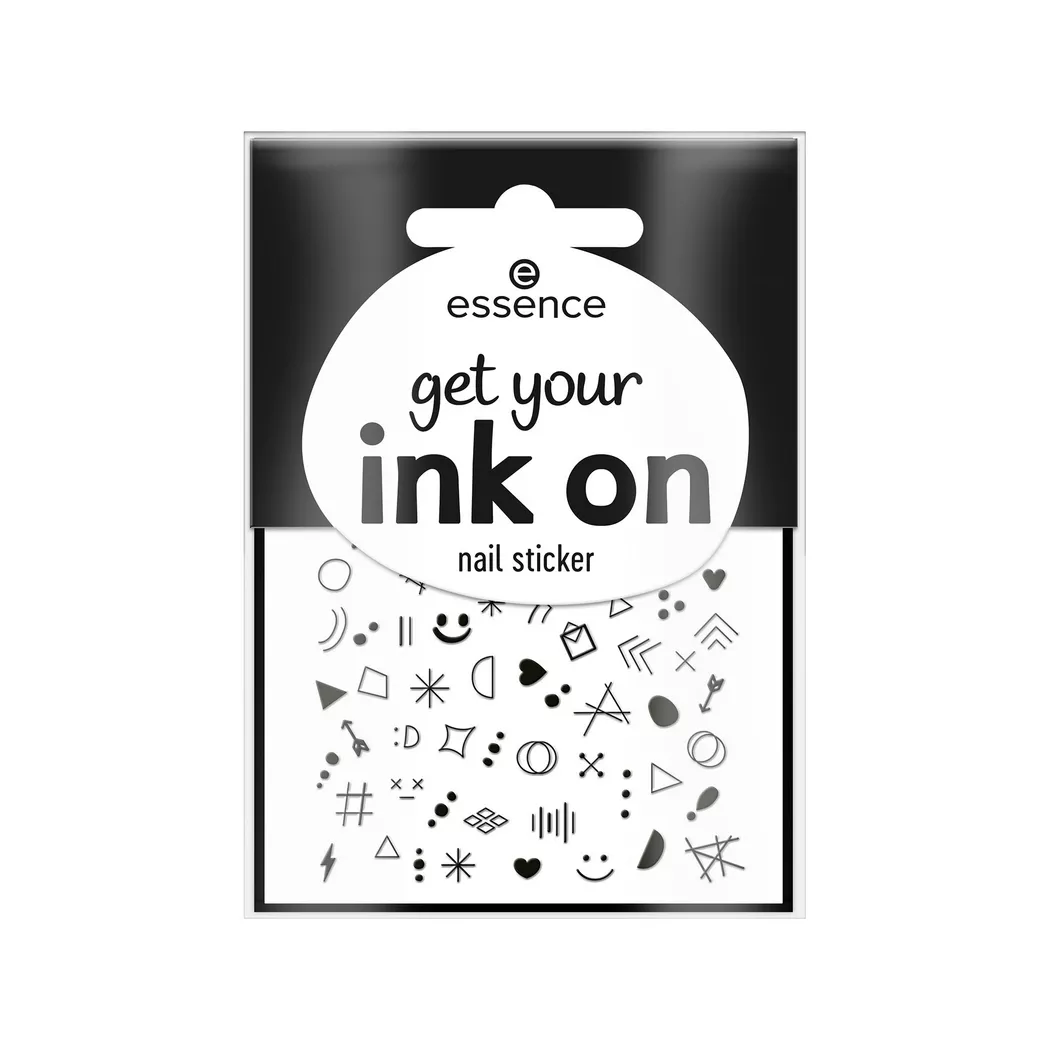 essence Get Your Ink On Nail Sticker x80