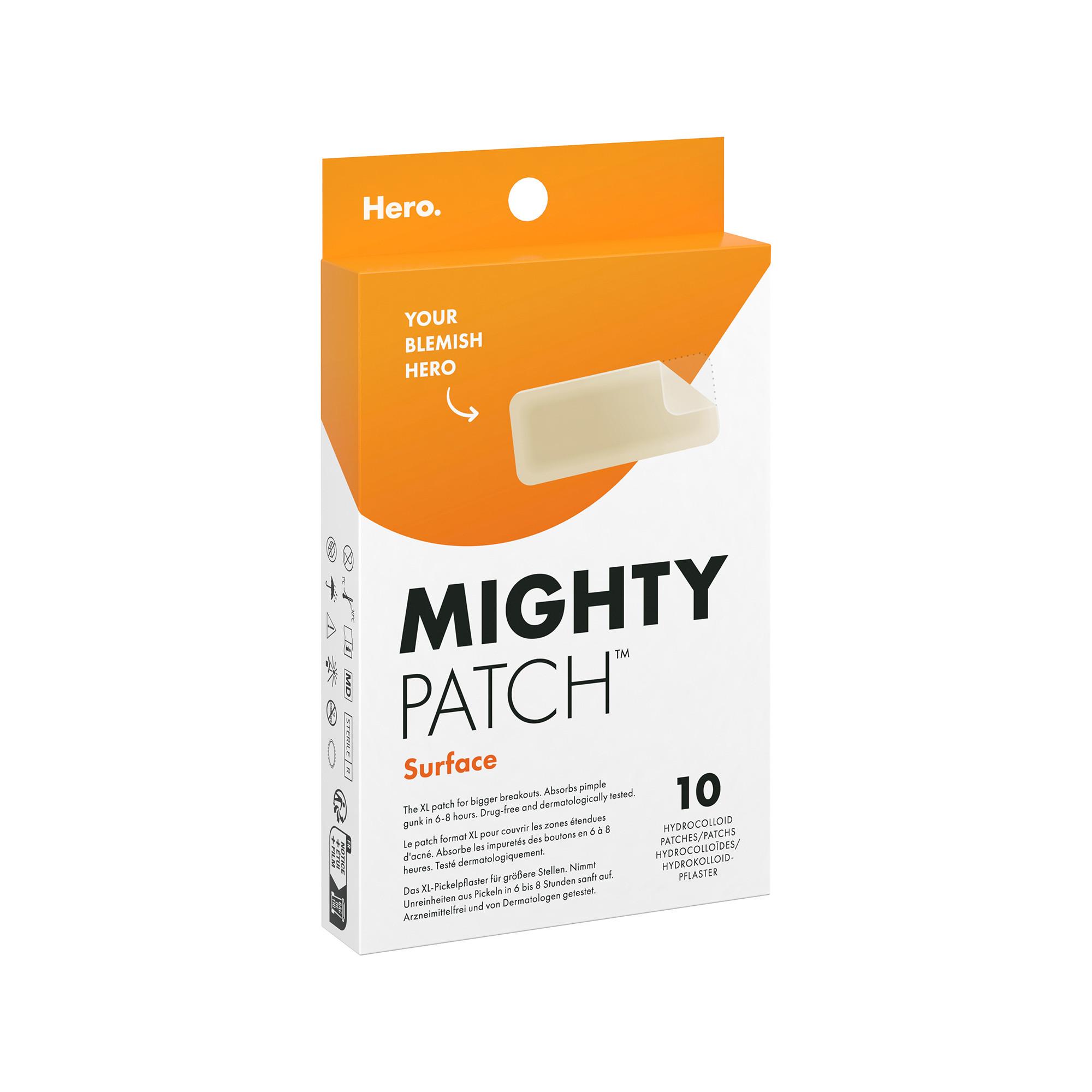Hero. Mighty Patch Surface Mighty Patch Surface 