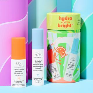 DRUNK ELEPHANT  Hydra and the bright™ - Set di 2 sieri in formato da viaggio 