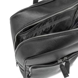 Manor Man Sac à dos aspect Saffiano en imitation cuir  