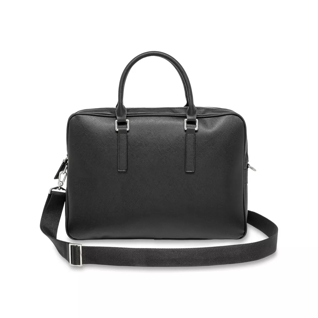 Manor Man - Laptoptasche, für Herren, Black, Größe Onesize