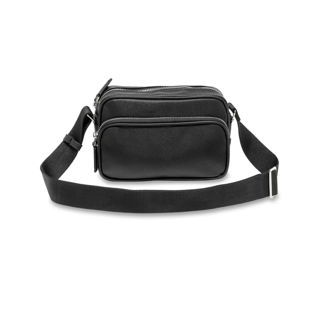 Manor Man - Crossbody Bag, für Herren, Black, Größe Onesize