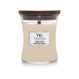 WoodWick Duftkerze im Glas Vanilla Bean 