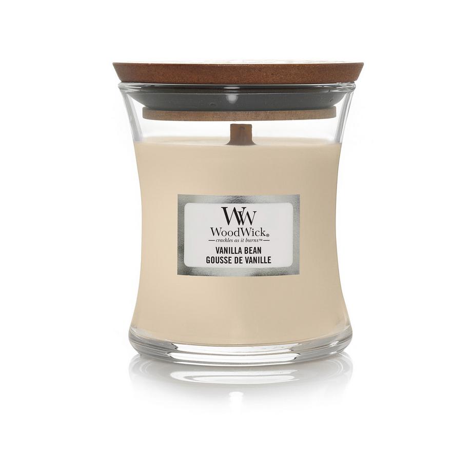 WoodWick Candle in the glass Vanilla Bean 
