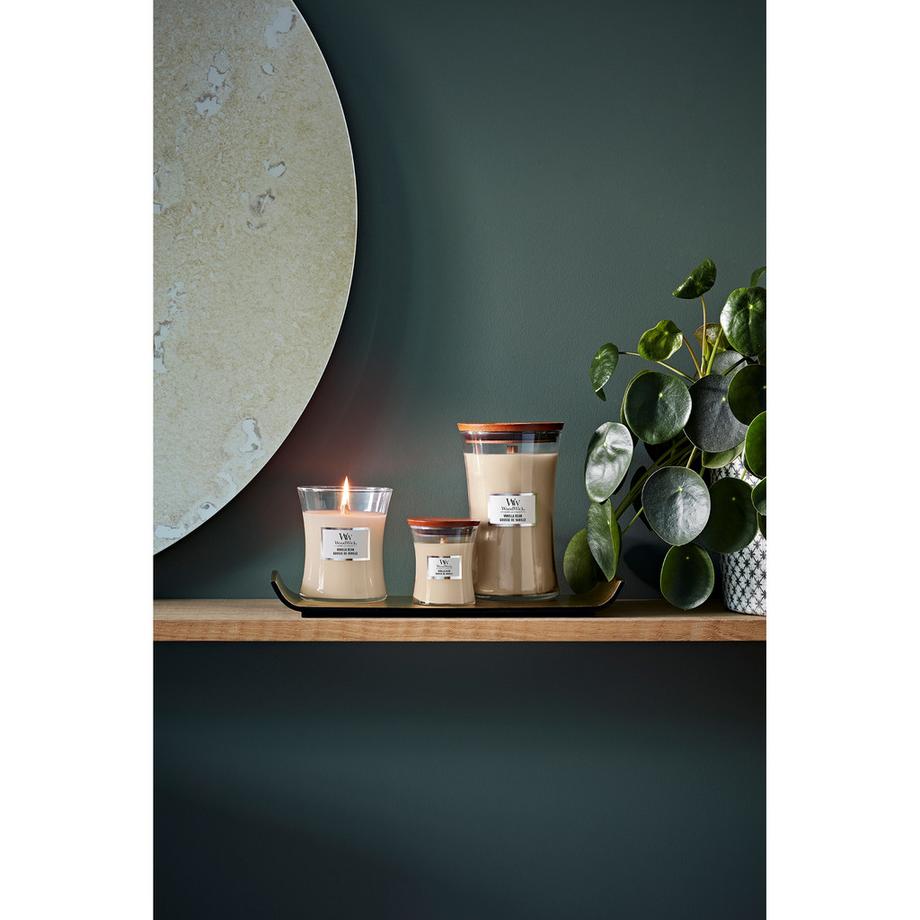WoodWick Candle in the glass Vanilla Bean 