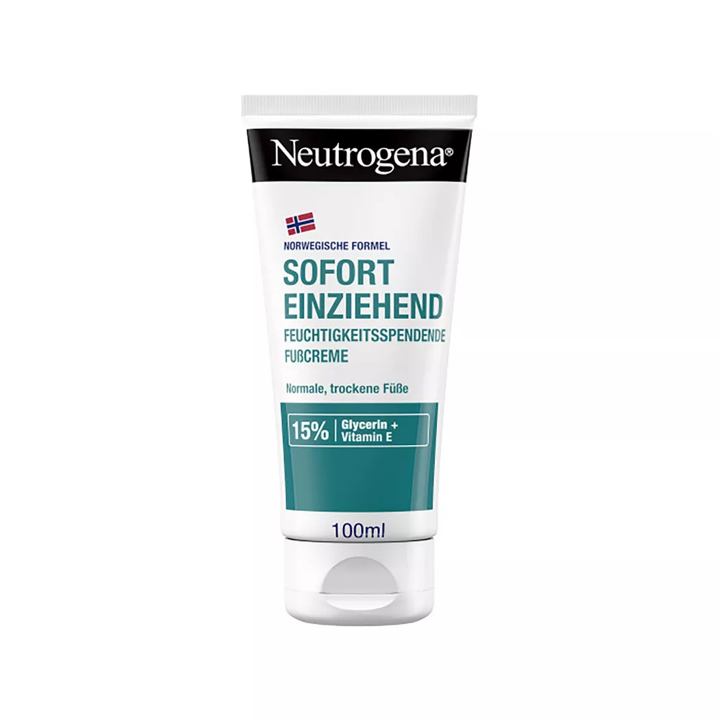 Neutrogena - Norwegische Formel sofort einziehende Fusscreme, 100  ml