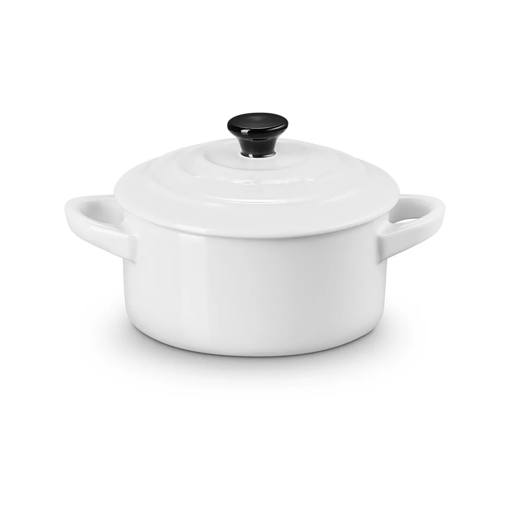Le Creuset - Mini-Bräter, 10CM/0.2L, Weiss