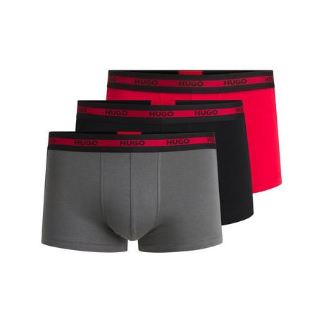 HUGO TRUNK TRIPLET PLANET Lot de 3 boxers 