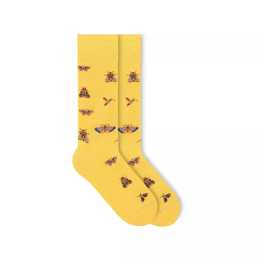 von Jungfeld - Socken, für Damen, Gelb, Größe 35-38
